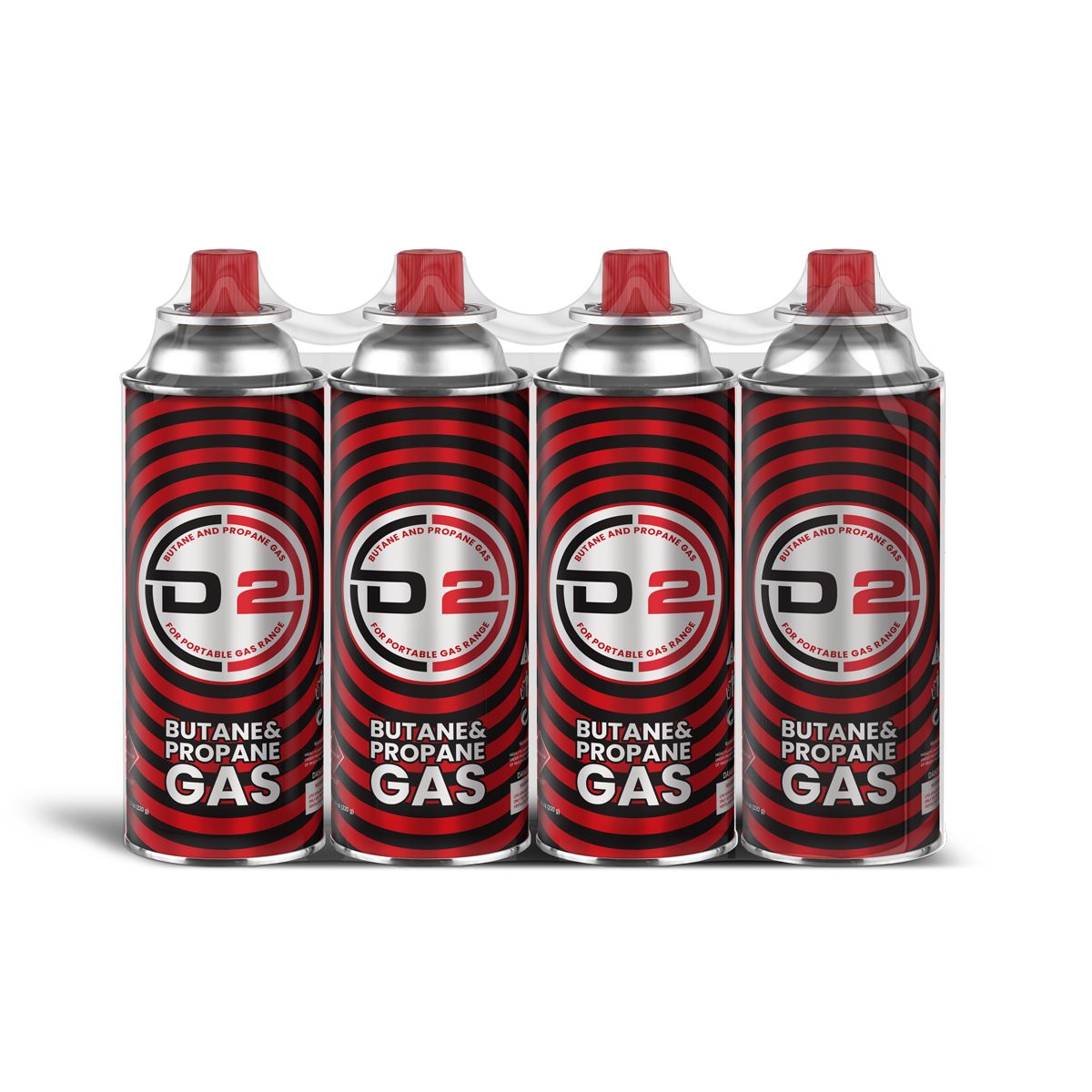 D20 Butane Gas 1x4 Pack